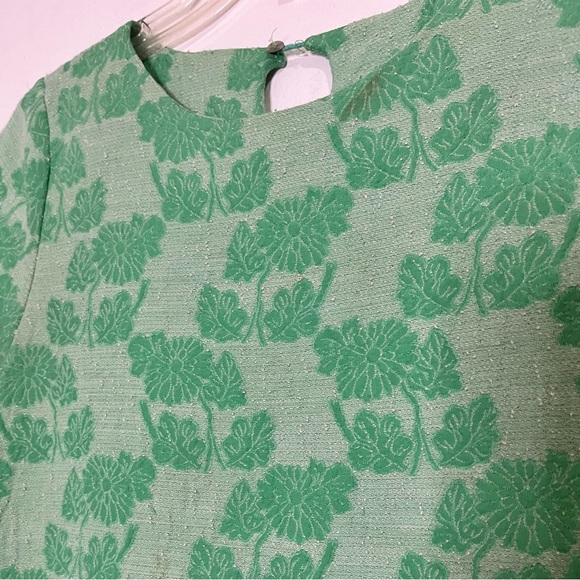 Zara green “tapestry” top - Picture 3 of 9